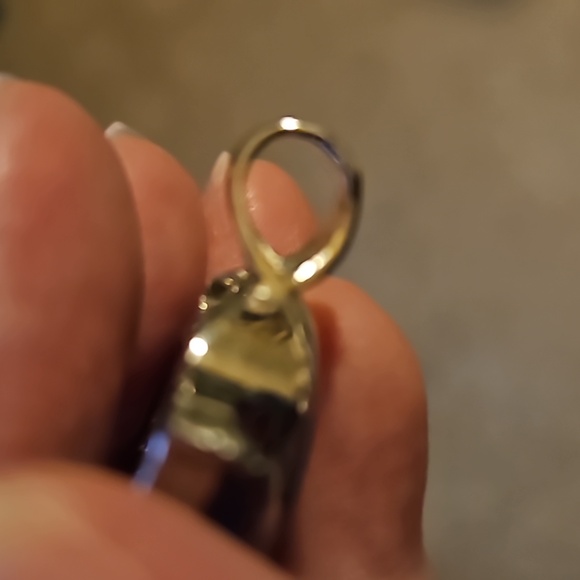 Rectangular Purple Pendant 💜 - Picture 4 of 4